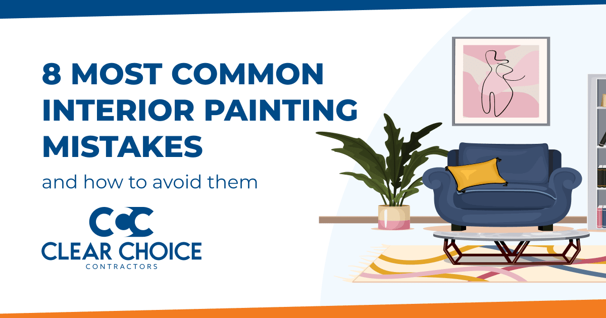 Interior Painting Mistakes - How to Avoid These 8 Common Errors